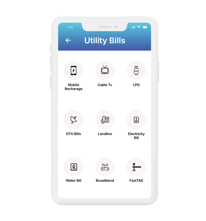 Utility Bill Illustration